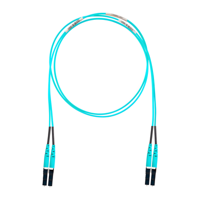 PANDUIT FZ2ERLNLNSNM018 - Jumper de Fibra Óptica / Multimodo OM4 50/125 / LC-LC Dúplex / OFNR Riser / Aqua / 18 m (59.06 pies) | SIERRA STORE