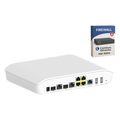 Router Firewall SD-WAN / 2 Puertos WAN Gigabit + 2 SFP Combo / 4 Puertos LAN Gigabit / VPN 300 Mbps / Gestión 1,000 Dispositivos en | SIERRA STORE