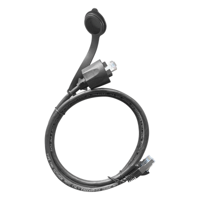 LINKEDPRO BY EPCOM LP-C6WP-PC-1M - Cable de Parcheo Industrial Cat6 Blindado (FTP) con protección contra agua (IP67) en un extremo, 1 | SIERRA STORE