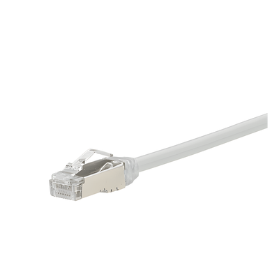 PANDUIT STP28X0.5M - Patch Cord Cat6A / 28 AWG / S/FTP / CM/LS0H / 0.5 m (1.64 ft) / Blanco | SIERRA STORE