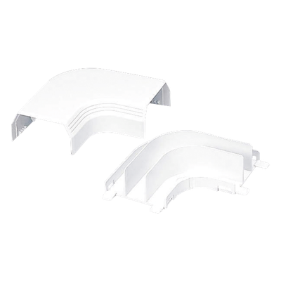 PANDUIT T45RAIW - Curva de Radio Controlada / Canaleta T45 / PVC Rígido / UL94V-0 / 0 a 50°C / Blanco Mate | SIERRA STORE
