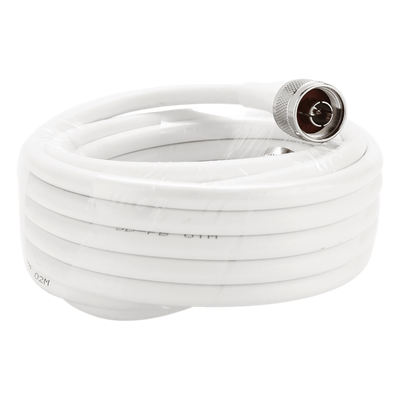 EPCOM EP-JC295-NN12 - Jumper Coaxial / 12 m (39.4 ft) / Conectores N Macho / Blindaje >90 dB / 50 Ohm / 7.50 mm Diámetro | SIERRA STORE