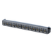 Luz Auxiliar LED / 45 LEDs Tricolor / 11.42" / Lente Transparente / SAE / 12-24 VDC / Halo Rojo | SIERRA STORE