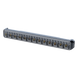 Luz Auxiliar LED / 45 LEDs Tricolor / 11.42" / Lente Transparente / SAE / 12-24 VDC / Halo Rojo | SIERRA STORE