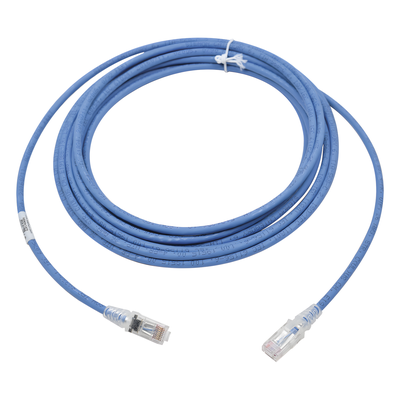SIEMON MC6-20-06B - Patch Cord MC6 Modular Cat6 UTP, CM/LS0H, 20ft, Color Azul, Versión Bulk (Sin Empaque Individual) | SIERRA STORE
