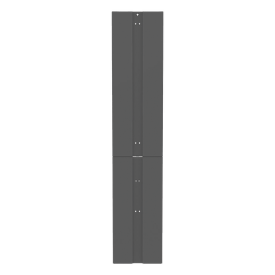 PANDUIT PR2VEP - Tapa Final de Fila / 45 UR / 19" / Acero / 2131x420x41 mm / 7.0x1.4x0.13 ft | SIERRA STORE