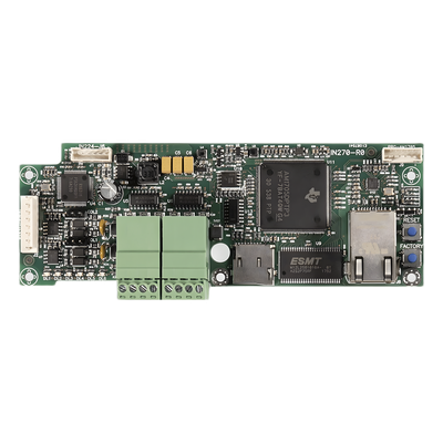 Módulo de Comunicaciones Seriales y TCP-IP / 2x RS232 + 2x RS485 + Ethernet LAN / 6 Protocolos Simultáneos / ONVIF / BACnet / Email y | SIERRA STORE