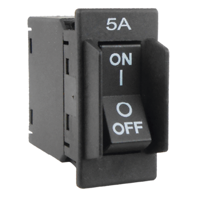 Breaker Magnético-Hidráulico / 25 A / 80 VCC / Capacidad de Interrupción 600 A / 1 Polo / Diseño Compacto | SIERRA STORE