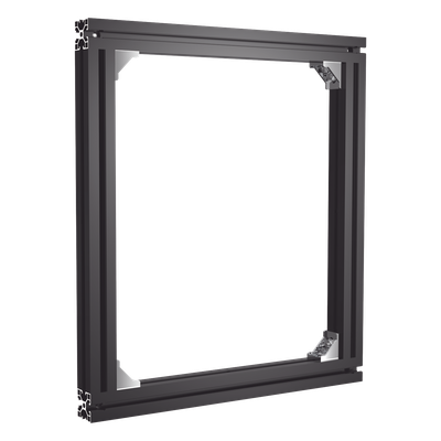 HIKVISION DS-DL114854W - Montaje de Pared para 1 Panel LED / Uso en Interior / AL6063 / 520 × 580 × 80 mm / 20.49 × 22.85 × 3.15 pies | SIERRA STORE
