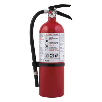 Extintor desechable / Garage-Workshop / Polvo químico ABC / 5.5 lb / UL 3-A,40-B:C / Cilindro blanco / Paquete 4 | SIERRA STORE