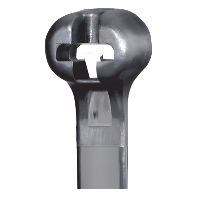PANDUIT BT7LH-C0 - Cincho de Nylon 6.6 / 620 mm (2,034.1 ft) largo x 7 mm ancho / Bloqueo de Acero Inoxidable / Resistente a UV / | SIERRA STORE