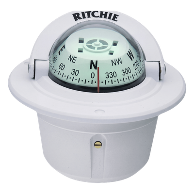 Brújula de Navegación Marítima / Dial 70 mm / Iluminación Nocturna Verde / Montaje Flush / 100% Reparable | SIERRA STORE