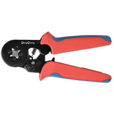 Pinza de 6" para Ponchar / Prensar Conectores de Casquillo o Ferrules 26-8 AWG. - DONGCHENG