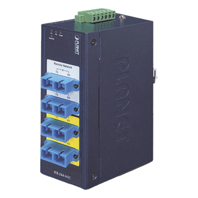 Switch Industrial Bypass de Fibra Óptica / Multimodo SC / 2 Canales / Conmutación Ultrarrápida / Pérdidas Ultrabajas | SIERRA STORE