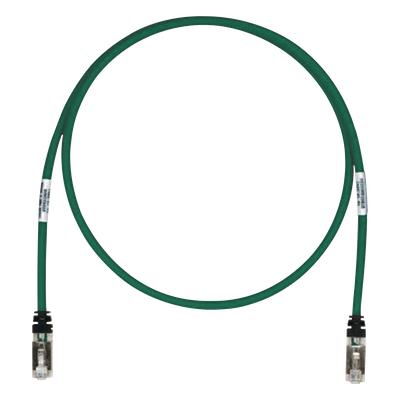 PANDUIT STP6X13GR - Patch Cord / Cat6A S/FTP / 26AWG / CM/LS0H / 3.96 m (13 ft) / Verde | SIERRA STORE