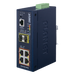 Switch Industrial Administrable Capa 2 / 4 Puertos PoE 802.3af/at Gigabit / 2 Puertos SFP 100/1000X / Anillo Redundante | SIERRA STORE