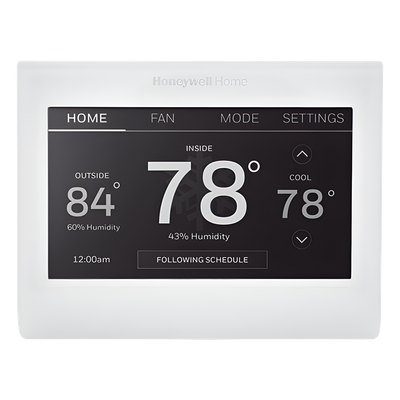 Termostato Wi-Fi / pantalla táctil color 8.06 pulg² / hasta 3H-2C bomba de calor o 2H-2C convencional / trilingüe / Energy Star | SIERRA STORE