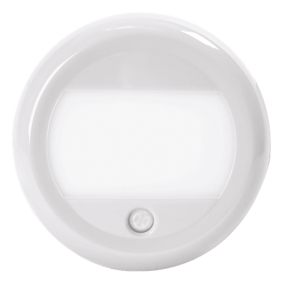 Luz LED de Cortesía Circular / 750 Lúmenes / Sensor PIR / 12-24 V / IP67 / 5.1' Ancho | SIERRA STORE