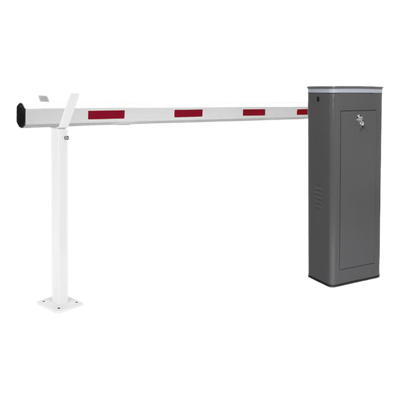 ACCESSPRO KT-XBS-LB - Barrera Vehicular Izquierda / Brazo Telescópico 5.5 m (18 ft) / 200 Ciclos/Hora / Apertura 6 s / Corona LED | SIERRA STORE