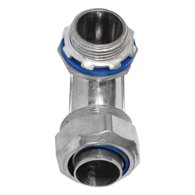 Conector Curvo para Tubo Liquidtight / 1 1/2" (38 mm) / Acabado Bruñido / NEMA FB-1 / UL 514B | SIERRA STORE