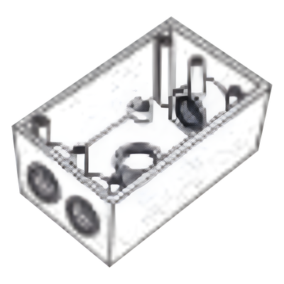 Caja Condulet FS / 3/4" (19.05 mm) / 4 Bocas / Aluminio Fundido a Presión / Intemperie / NPT | SIERRA STORE
