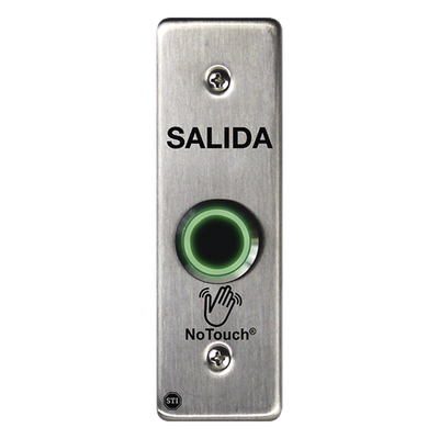 Interruptor IR sin contacto / Acero inoxidable 304 / Montaje delgado 4.5 x 4.5 x 0.26 pulgadas / Salida relé ajustable 0.5-20 s / | SIERRA STORE