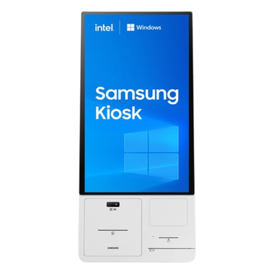 Kiosco Interactivo / Pantalla 24" Full HD / Touch Antibacterial / Windows IoT / Dockable con Impresora Térmica / Wi-Fi / VESA 200x200 | SIERRA STORE