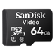 Memoria microSD / 64GB / Alta Resistencia / Videovigilancia / Clase 10 / -25°C a 85°C / 32 TBW | SIERRA STORE