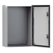 Gabinete Industrial de Uso Exterior / IP66 NEMA 4/12/13 / IK10 / Acero 1.5 mm / 600 x 600 x 400 mm (23.6 x 23.6 x 15.7 in) / Platina | SIERRA STORE