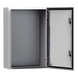 Gabinete Industrial de Uso Exterior / IP66 NEMA 4/12/13 / IK10 / Acero 1.5 mm / 600 x 600 x 400 mm (23.6 x 23.6 x 15.7 in) / Platina | SIERRA STORE