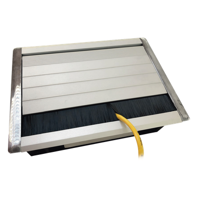 Caja universal vacía de 1 módulo para instalación en escritorio (voz, datos, vídeo, contactos eléctricos), (No incluye accesorios) | SIERRA STORE