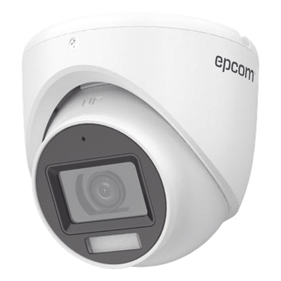 Cámara Turret TURBOHD / 3K 5 Megapixel / Dual Light IR 30 m (98.4 ft) + Luz Blanca 20 m (65.6 ft) / Gran Angular 104.9° / 4 | SIERRA STORE