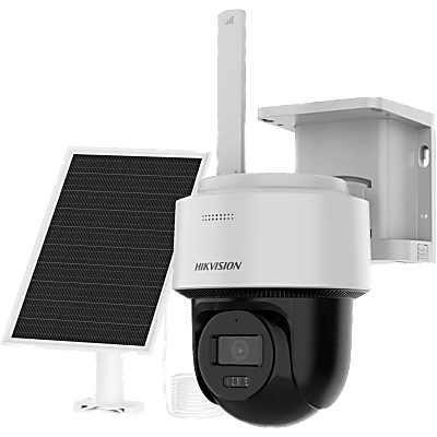 HIKVISION DS-2CFSP4/4G-SIM - Kit Solar IP All in One / AOV / 4 Megapixel / Lente 2.8 mm / Panel Solar 8W + Batería Litio 9000 mAh / | SIERRA STORE