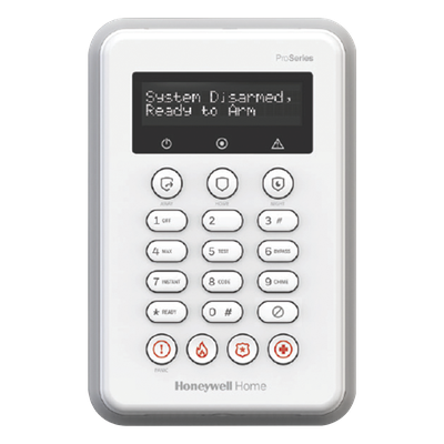 Teclado Inalámbrico / Pantalla Alfanumérica Retroiluminada / Alcance 92 m (301.8 ft) / Armado Stay-Away / 2.4 GHz / 5 Años Batería | SIERRA STORE
