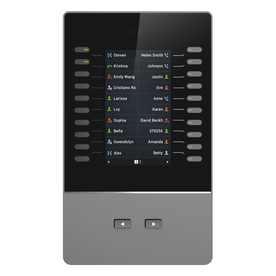 Módulo de Extensión IP / Pantalla LCD 4.3" / 272 x 480 píxeles / 40 Contactos por Módulo / Hasta 160 Líneas en Cascada / BLF y | SIERRA STORE