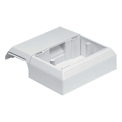 PANDUIT T45WCIW - Caja Superficial con Bisagras / PVC Rígido / Grado V-0 UL94 / Instalación a Presión / 0 a 50°C / Para Canaletas T45 | SIERRA STORE