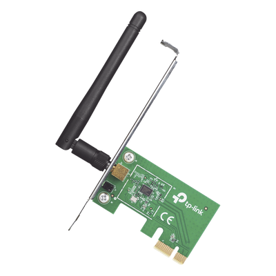 Adaptador Inalámbrico PCI Express / 150 Mbps / Banda 2.4 GHz / Antena Desmontable 2 dBi / IEEE 802.11n/g/b | SIERRA STORE