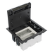 Caja de Piso Falso / 2 Módulos Dobles / Profundidad Ajustable 90-120 mm (3.54-4.72 in) / Tapa Embellecedor / IK08 / +125 °C | SIERRA STORE