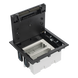 Caja de Piso Falso / 2 Módulos Dobles / Profundidad Ajustable 90-120 mm (3.54-4.72 in) / Tapa Embellecedor / IK08 / +125 °C | SIERRA STORE