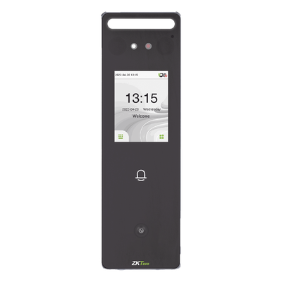 Terminal de Control de Acceso / Reconocimiento Facial y QR / Pantalla Táctil 2.4 Pulgadas / IP65 / 1 Puerta / 500 Usuarios Faciales | SIERRA STORE