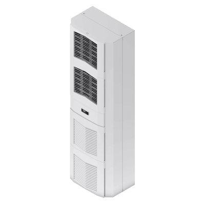 Aire Acondicionado Industrial / 4000W (13500 BTU/h) / 460V Trifásico / Montaje Múltiple Slim Fit / Acero Gris RAL 7035 | SIERRA STORE