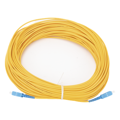 LINKEDPRO BY EPCOM LPSM3SCUSCUS40 - Jumper de Fibra Óptica / Monomodo OS2 G.652D / SC/UPC-SC/UPC / Simplex / 3mm / 40m (131.23 pies) | SIERRA STORE