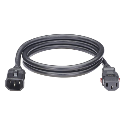 PANDUIT LPCA13-X - Cable de Alimentación con Bloqueo de Seguridad / IEC C14 a C13 / 1.8 m (5.9 ft) / 17 AWG / Paquete de 10 Piezas | SIERRA STORE
