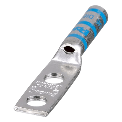 PANDUIT LCC614AWL1PZ - Terminal Doble Ojillo / 6 AWG / Orificio 1/4 pulgada / Separación 16 mm / 1 Pieza | SIERRA STORE