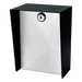 Gabinete para Montaje en Poste / Acero 1.2 mm / Pintura en Polvo / IP65 / Placa Frontal de Acero Inoxidable / 128x170x94 mm | SIERRA STORE