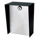 Gabinete para Montaje en Poste / Acero 1.2 mm / Pintura en Polvo / IP65 / Placa Frontal de Acero Inoxidable / 128x170x94 mm | SIERRA STORE