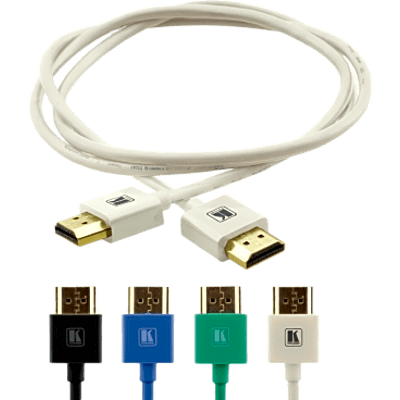 Cable HDMI Ultra Delgado Alta Velocidad con Ethernet | 4K@60Hz (4:2:0) | 18Gbps | Conector HDMI Delgado 16 mm (0.63 in) | Radio de | SIERRA STORE