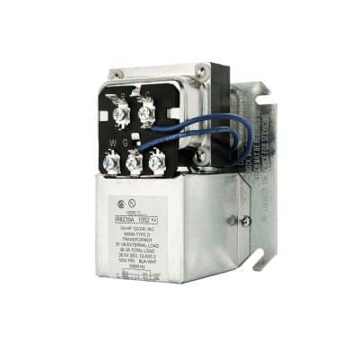 Centro de Ventilador / Transformador 38 VA / Relevador SPDT 3/4 HP / Montaje Caja 4 Pulgadas / Protección Sobrecarga | SIERRA STORE