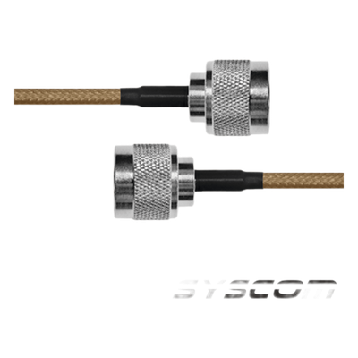 EPCOM INDUSTRIAL SN142KN110 - Jumper Coaxial / 110 cm (3.61 ft) / N Macho a N Macho / Cable LP142 / RFN10052 | SIERRA STORE