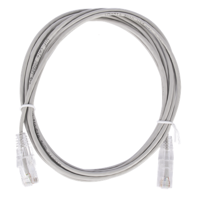 LINKEDPRO BY EPCOM LP-UT6-200-GY28 - Cable de Parcheo Slim UTP Cat6 / 2 m (6.56 ft) / 28 AWG / 1 Gbps / RJ45 / Gris | SIERRA STORE